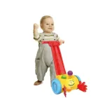 pchacz dziecięcy z trzema plastikowymi kulkami w zestawie