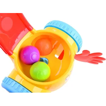 interaktywny pchacz prezentujący się na barwnym opakowaniu