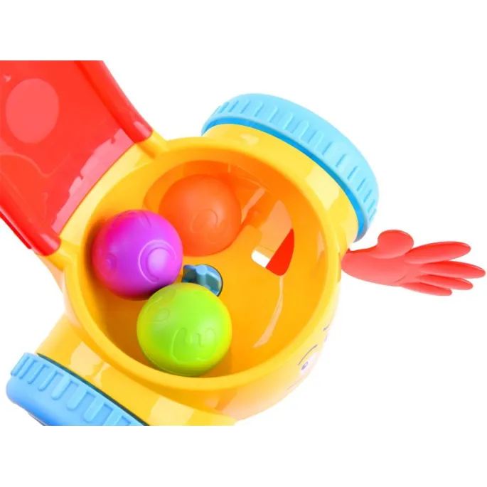 interaktywny pchacz prezentujący się na barwnym opakowaniu