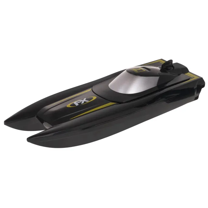 łódź Speed R118 R/C z zestawem akcesoriów obok