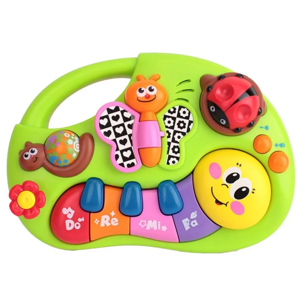 Zbliżenie na kolorowe klawisze z efektami świetlnymi