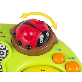 Obracana kulka ślimaczka na zabawce muzycznej