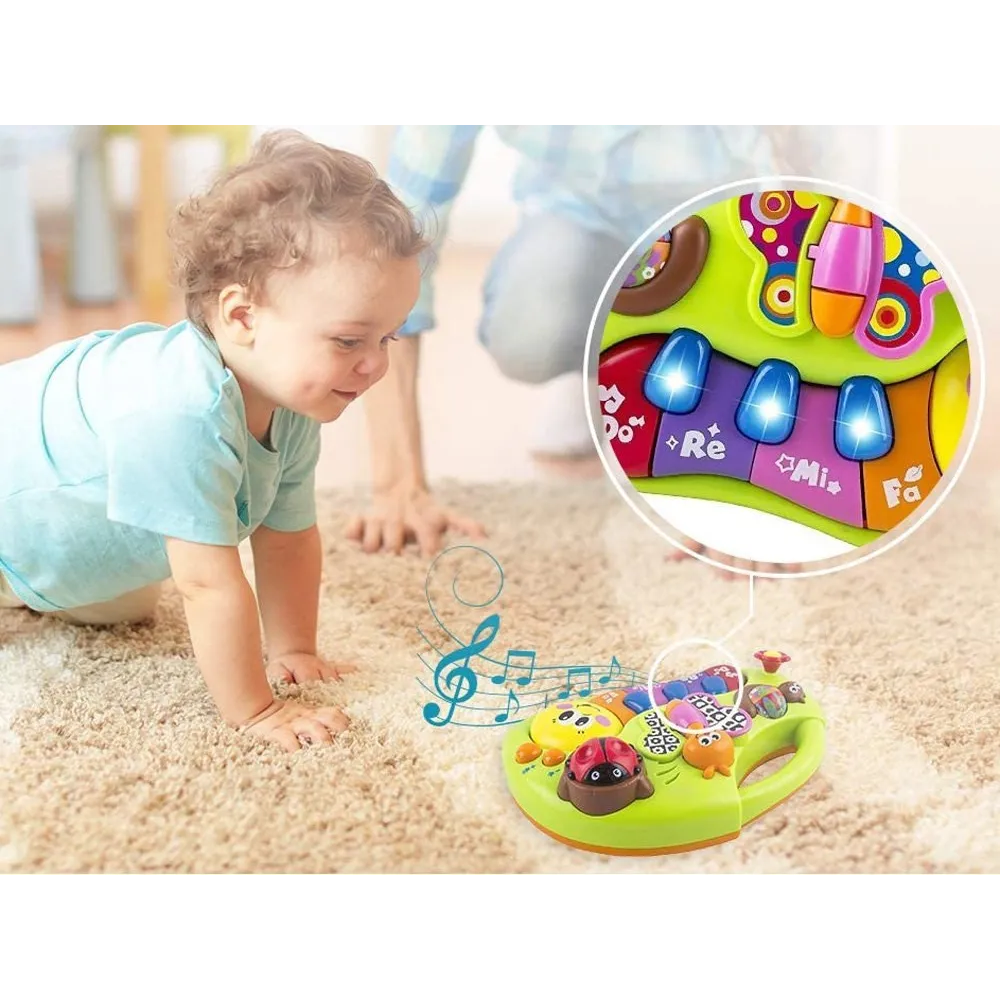 Pociągany kwiatuszek z migającymi klawiszami