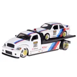 Zbliżenie na detal modelu BMW M3 1988 w wersji miniaturowej