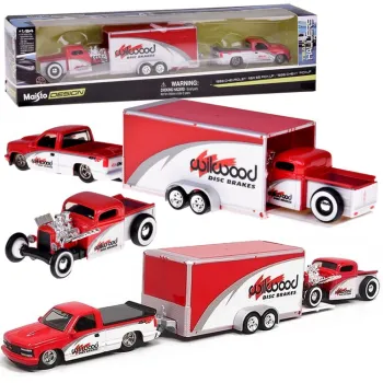 Zestaw metalowych modeli Chevrolet 454 SS Pick-up i Chevrolet Pick-up