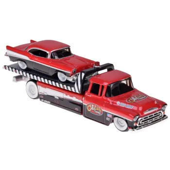 Maisto Licencjonowane Auta Metalowe Chevrolet Flatbed 1957 i Bel Air ZA5864