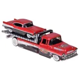 Chevrolet Bel Air 1957 na lawecie Flatbed detal z boku