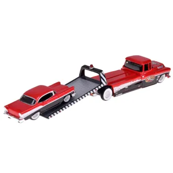 Zbliżenie na realistyczne detale modeli aut w skali 1:64