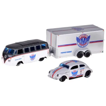 Maisto Licencjonowane Auta Metalowe Volkswagen Van Samba i VW Beetle ZA5968