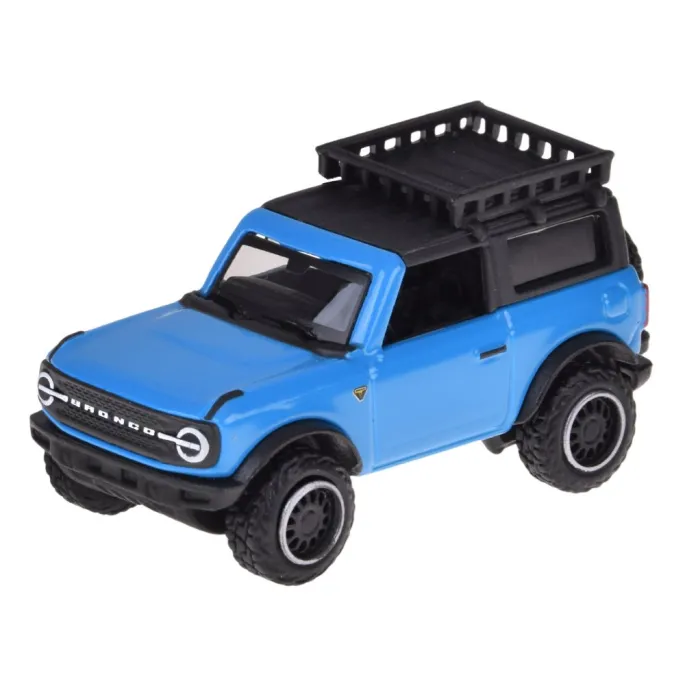 Demontowalny hak oraz realistyczne detale Ford Bronco w wersji mini