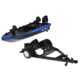 Realistyczne detale modelu Forda F-150 SVT Raptor i zestawu łódź-przyczepa