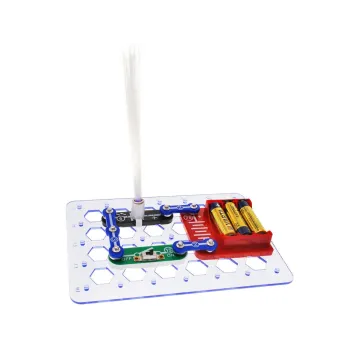 barwne pióropusze i rurka świecąca po uruchomieniu instalacji