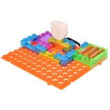 Silniczek i wentylator jako część złożonego projektu z zestawu