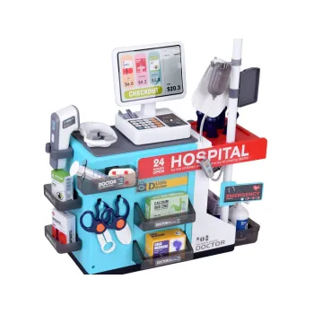 akcesoria medyczne oraz apteczne w komplecie do zabawy tematycznej