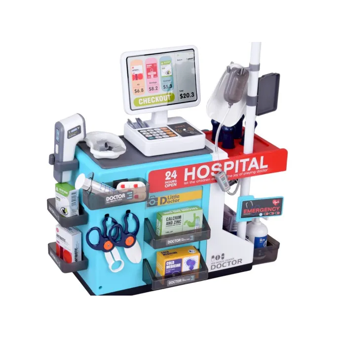 akcesoria medyczne oraz apteczne w komplecie do zabawy tematycznej