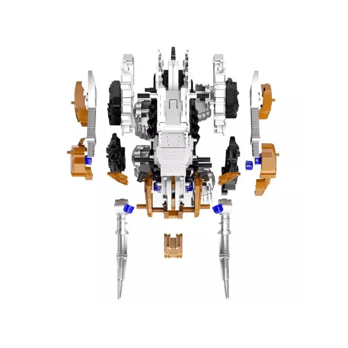 zestaw do samodzielnego złożenia mamuta z wszystkimi elementami