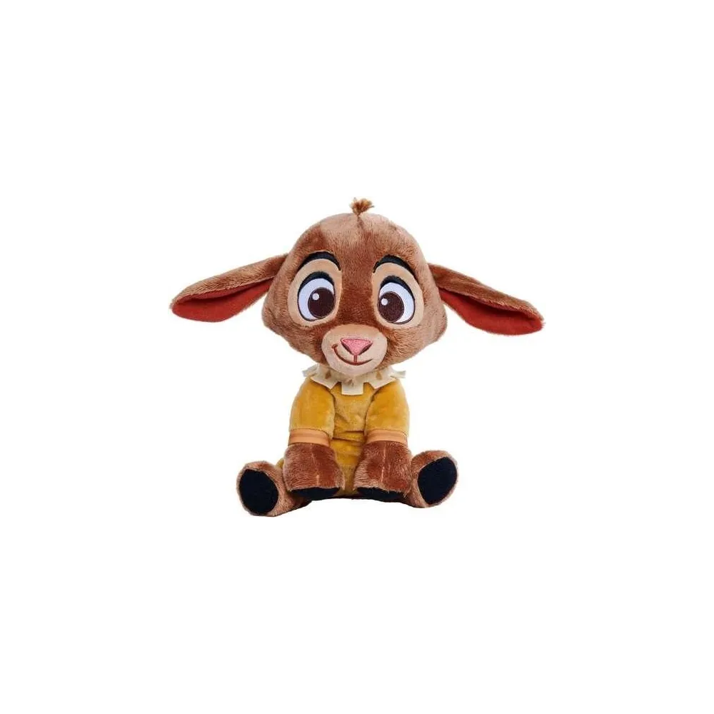 Maskotka koziołek Valentino Disney Wish z żółtym ubrankiem i długimi uszami