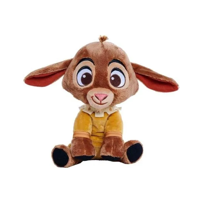 Maskotka koziołek Valentino Disney Wish z żółtym ubrankiem i długimi uszami