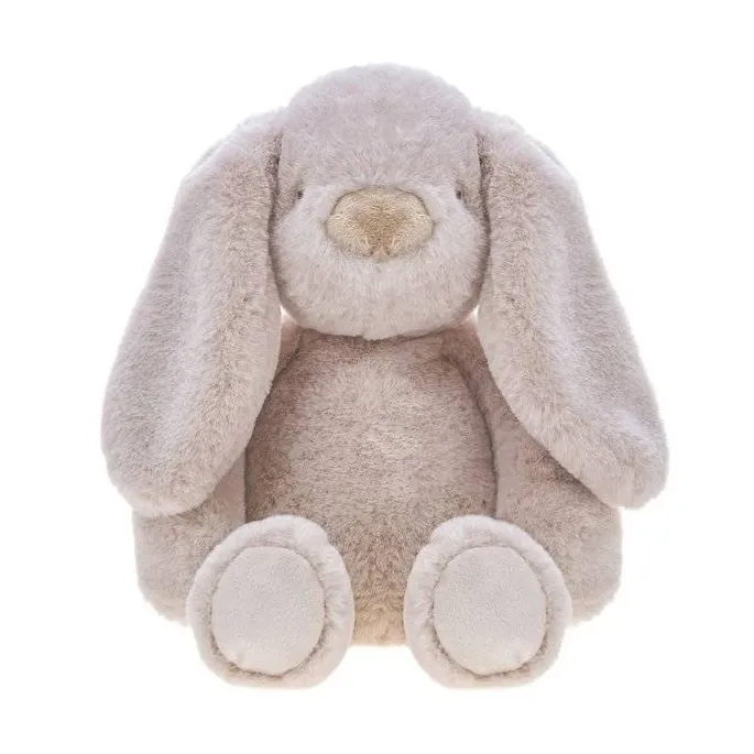 pluszak królik charlotte 25cm z serii zoo w pozycji stojącej na białym tle