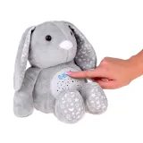 kołysanki i biały szum – funkcje maskotki projektora