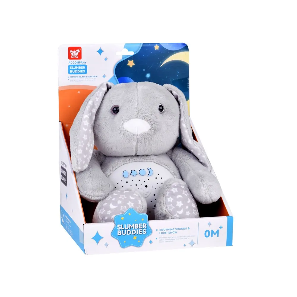 detal twarzy króliczka z błyszczącymi oczkami i wyszywanym noskiem