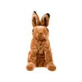 Maskotka królik na półce dziecięcego pokoju, widok dekoracyjny