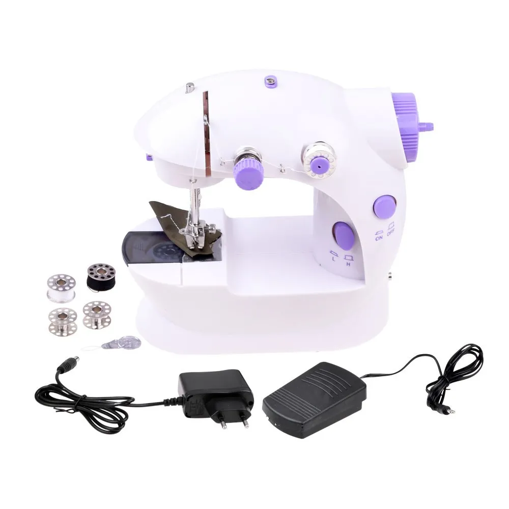 zbliżenie na panel sterowania maszyny do szycia