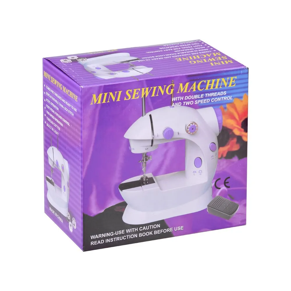 detal obcinacza nici w mini maszynie do szycia