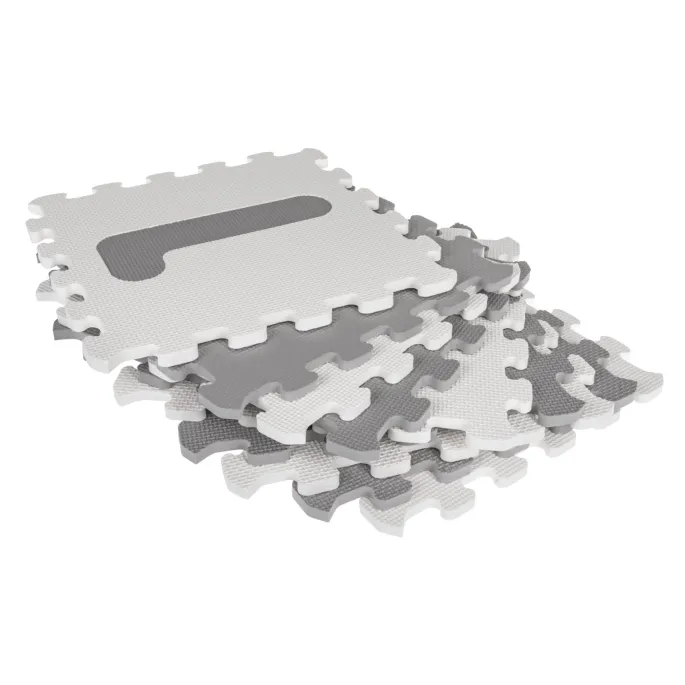 połączone elementy maty z widoczną edukacyjną cyfrą