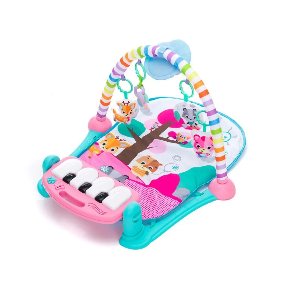 projektor wyświetlający księżyc i gwiazdki nad matą do zabawy