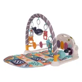 ułożona rozłożona mata z widoczną miękką i antypoślizgową powierzchnią