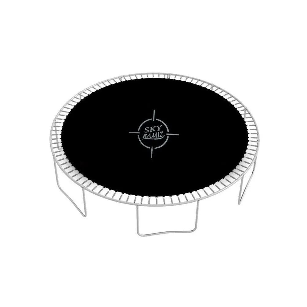 Mata do trampoliny ogrodowej 14FT o średnicy 427 cm na białym tle
