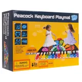 Zbliżenie na dotykowy keyboard z 24 kolorowymi klawiszami