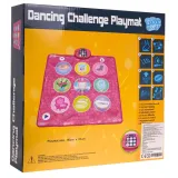 mata muzyczna taneczna z panelami dotykowymi i podświetleniem