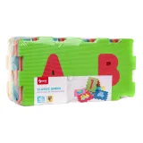 Wyjmowane litery w puzzlach z pianki EVA w jaskrawych barwach