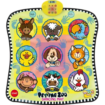 mata zręcznościowa zwierzątka rozłożona na podłodze