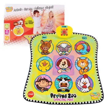 widok całej maty do gry z elementami dla rąk i stóp