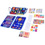 Zamykana teczka książeczki z uchwytami, widok produktu w całości