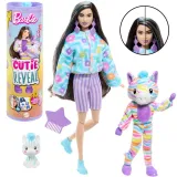 Barbie Cutie Reveal w pluszowym kostiumie zebry z akcesoriami