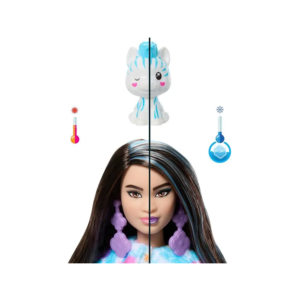 Barbie wraz z mini figurką zwierzątka z kolekcji Cutie Reveal