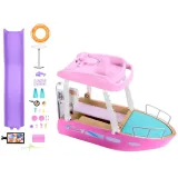 perspektywa motorówki z miejscem na figurki zwierząt i akcesoria