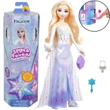 Mattel Disney Frozen Spin & Reveal lalka Elsa na białym tle