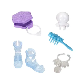 Zestaw Spin & Reveal z akcesoriami i dekoracyjnym tłem