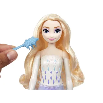 Kolorowe akcesoria do lalki Elsa rozłożone wokół