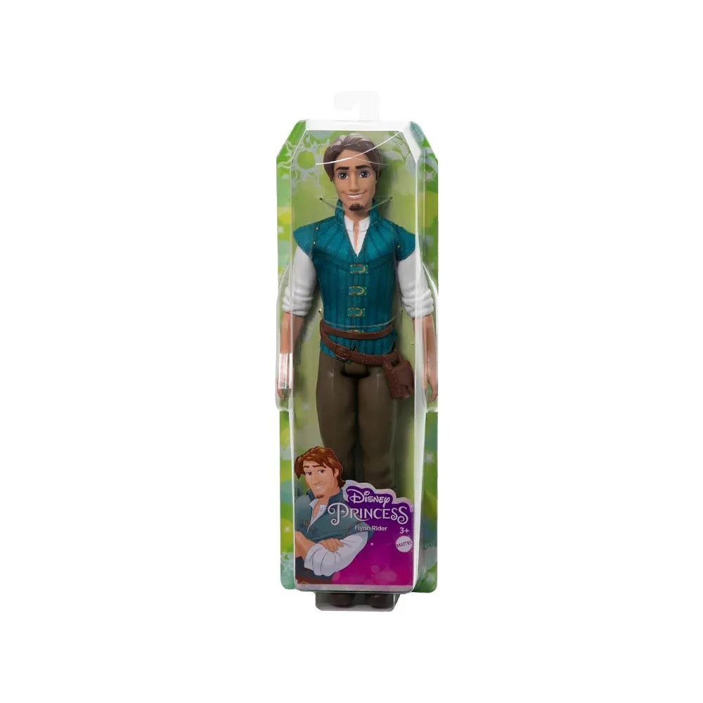 Zbliżenie na filmowy wygląd twarzy lalki Flynn Rider