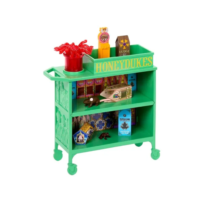 kolekcjonerski zestaw z figurką szczura parszywka i kartą dumbledore’a