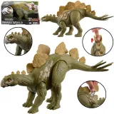 Figurka Hesperosaurus z serii Jurassic World na białym tle