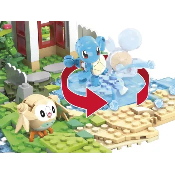 widok na tajemnicze wejście do starożytnych ruin w zestawie Pokémon