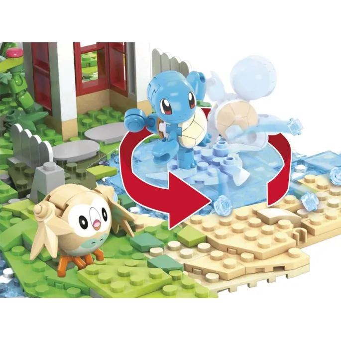 widok na tajemnicze wejście do starożytnych ruin w zestawie Pokémon