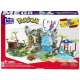 złożony model zestawu MEGA Pokémon widoczny z góry